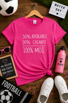 Tee-shirt amie 50 % chiante et 50 % adorable
