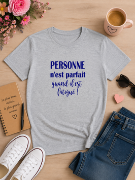 Tee-shirt femme fatiguée
