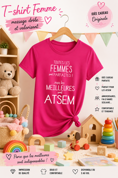 Tee-shirt pour une femme ATSEM