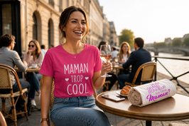 Tee-shirt maman trop cool