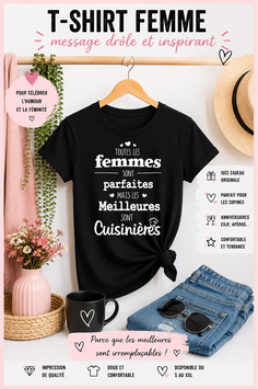 Tee-shirt pour une cuisinière