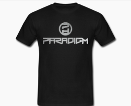 PARADIGM-Shirt Black-MetalSilver