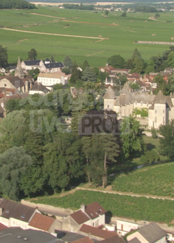 Savigny les Beaune-centre-eglise-chateau