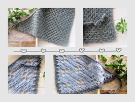 SOFT BANDANAS  | DREIECKSTÜCHER _ gehäkelt