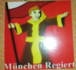 200 Mönch München regiert Aufkleber
