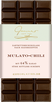 Zartbitter Schokolade Mulato-Chili