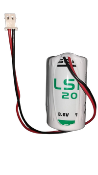 Pila  Litio SAFT  LSH20 D  3,6V  con connettore compatibile  antifurto SELECT