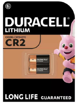 PILE CR2  DURACELL  x2