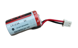 Pila Litio EVE CR123 con connettore compatibile rilevatori  SELECT