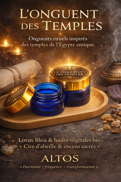 Onguent Sacré de l’Égypte Antique
