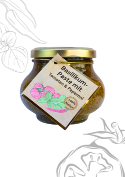 Basilikumpaste (Tomate & Peperoni) 200g (AT)