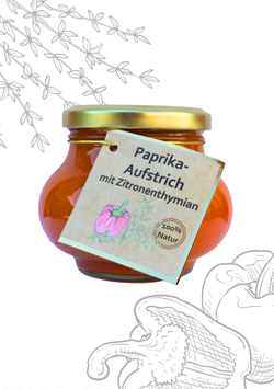 Paprika Aufstrich m. Zitronenthymian 200g (AT)