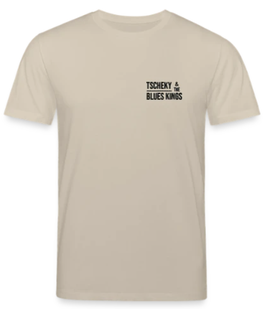 BAND T-SHIRT BEIGE (GESTICKT)