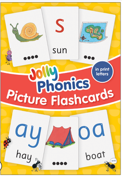Jolly Phonics Picture Flashcards (in print letters) JL399