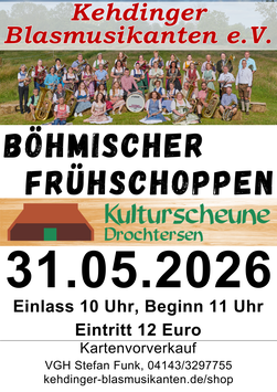 Böhmischer Frühschoppen in der Kulturscheune Drochtersen