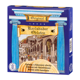 Karlsbader Oblaten mit Haselnüssen