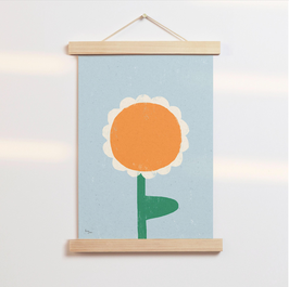 ARTPRINT "BLUME ORANGE"