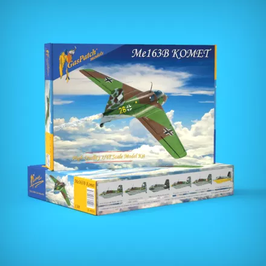 Me 163B Komet + POILOT  1/48 Gaspatch