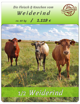 1/2 BIO~Weiderind
