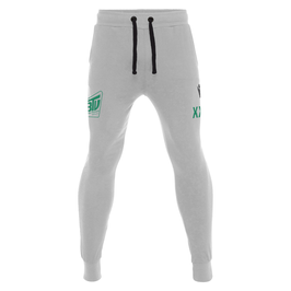 MACRON Harp Sweatpants grau mit Brühler TV Logo und Initialen