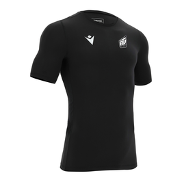 MACRON Ellis Shirt (Technical Underwear) schwarz mit Brühler TV Logo