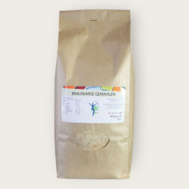 Braunhirse gemahlen