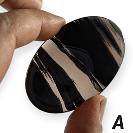 Lamellenobsidian, Daumenstein (Einzelstücke!)