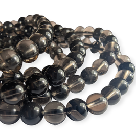 Lamellenobsidian 6mm Perlen,