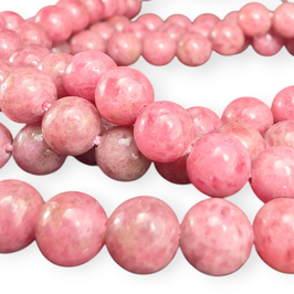 Rhodonit, 6mm Perlen,