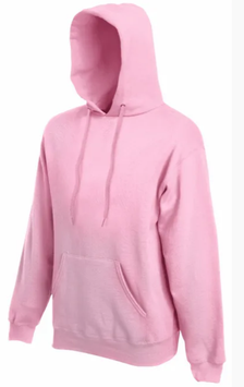 Sweat à capuche ROSE CLAIR
