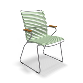 Houe Stuhl Click hohe Rückenlehne - dusty green 76