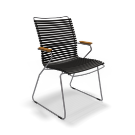 Houe Stuhl Click hohe Rückenlehne - black 20