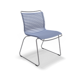 Houe Stuhl Click ohne Armlehne - pigeon blue 82