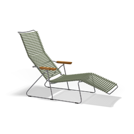Houe Sunlounger Click - olive green 71