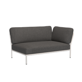 Houe Level Corner right - Gestellfarbe weiß - Basic dark grey 98