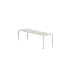 Houe Bank Avanti medium 122 cm Aluminium - muted white 43