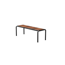 Houe Bank Avanti 122 cm - Gestellfarbe schwarz - Thermo Esche