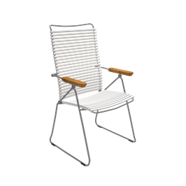 Houe Stuhl Click verstellbare Rückenlehne - muted white 25