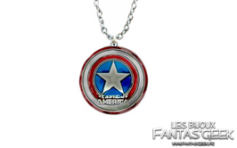Collier Captain America