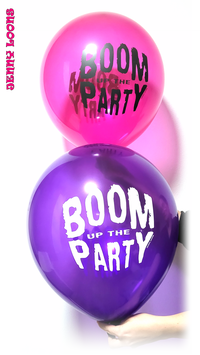 CATTEX 18" Premium "BOOM UP THE PARTY"