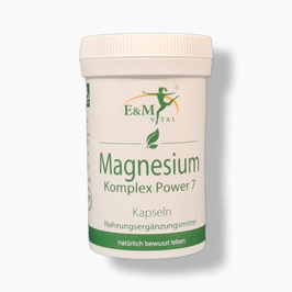 E&M Vital Magnesium Power Komplex 7 60 Kapseln