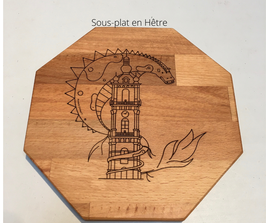 Sous-plat en bois