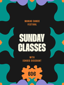 Sunday Classes (Echoes Discount)