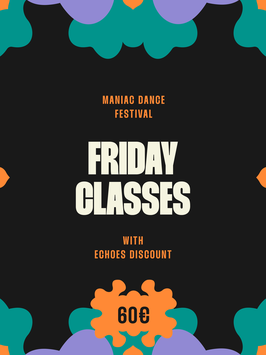 Friday Classes (Echoes Discount)
