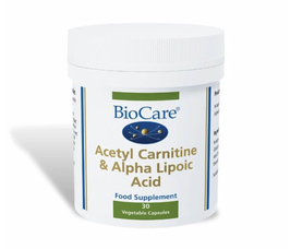 BioCare Acetyl Carnitine & Alpha Lipoic Acid 30 Caps