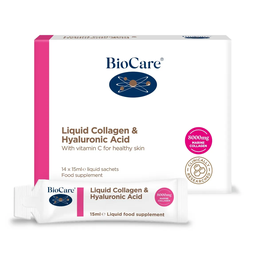 BioCare Liquid Collagen and Hyaluronic Acid - 14 x 15ml sachets