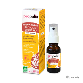 Bio Propolis beruhigendes Mundspray braun - alkoholfrei-