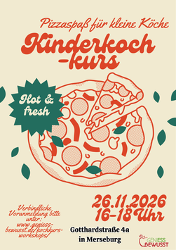 Kinderkochkurs "Pizzaspaß für kleine Köche"