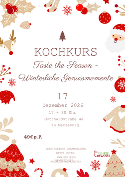 Kochkurs "Taste the Season - Winterliche Genussmomente"