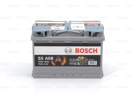 Accu Bosch S5A08 AGM accu !!! 12v 70AH 760A